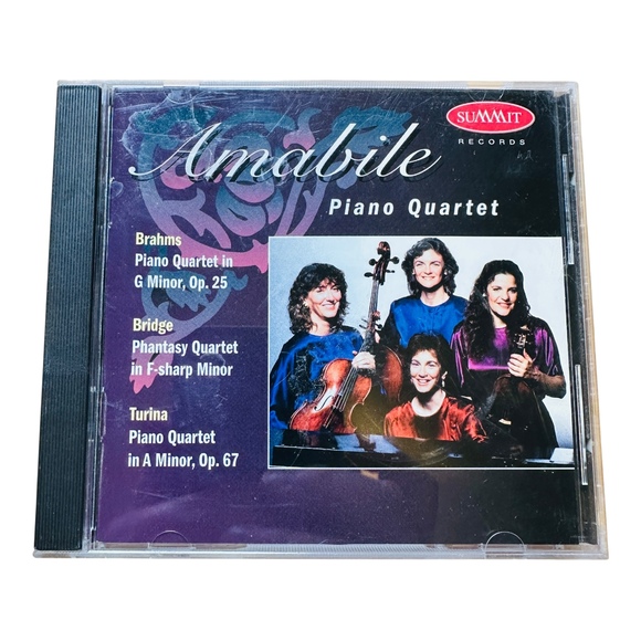 Other - Summit Records Amabile Piano Quartet CD Audio Brahms Bridge Turina Classical